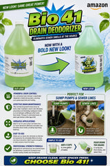 Drain Deodorizer- Odor Eliminator - Commercial Drain Deodorizer - Neutralizer Sewer Gas Smell Remover - One Gallon