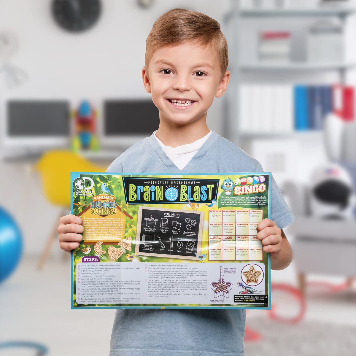 Discovery™ Tornado Lab, 5-Speed Cyclone Controller, Educational Learning Activity Kit, Fun and Exciting Toy, STEM Experiment Set for Boys, Girls, Kids Ages 6+
