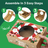Joyousa Christmas Cookie Boxes for Gift Giving - 12 Pack Kraft Bakery Boxes