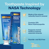 Lumineux 10% Nano Hydroxyapatite Toothpaste, Whitening 3.75 oz, 2 Pack