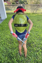 Geamiki Super Hero Cosplay Costume with Weapons Party Halloween Christmas Favors Red