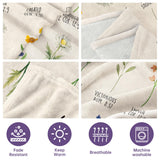 Christian Gifts for Women Birthday, Christian Blanket with Flowers