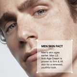Lab Series Max LS Anti-Age Cream - Anti Aging Face Moisturizer - Face Lotion for Men - Visibly Reduces Fine Lines & Wrinkles, 1.7 Fl Oz
