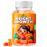 Juneno Height Growth Vitamins Supplement Gummies - Grow Taller for Teens Kids Boys Girls - Natural Height Increaser Maximizer Multivitamin
