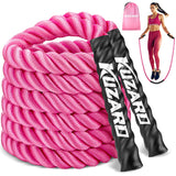 Jump Rope, Weighted Jump Rope for Women, 1.5LB Adult Skipping Rope for Fitness, Home Gym Workout Equipment, Heavy Exercise Jumpropes for Weight Loss, Shape body, Strength Training, Total Body Workout