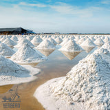 Yerbero - Premium Colima Sea Salt Unrefined 1 lb (456 g) | 100% All Natural Sea Salt, Gourmet Grade, Non GMO's. | Hand Harvested | Imported From Lagoon Cuyutlán “Tepalcates” Colima, Mexico.