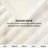 Bedsure GentleSoft Fluffy Throw Blanket, 870GSM Soft Bubble Faux Fur Throw Blanket for Couch, Fuzzy Plush Winter Decor for Christmas, Thick Warm Furry Cozy Gifts for Women Girls Mom, Cream, 50"x60"