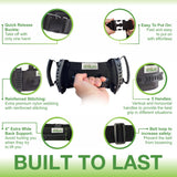 Gait Belts for Seniors - Transfer Gate Belts With Handles for Lifting Elderly & Patient Physical Therapy - Easy to Use Quick Release Gait Belt for Medical Nursing Use