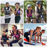 Adjustable Weighted Vest Weights Set: Sportneer 2-18 lbs/2-42 lbs Body Weight Vests 16 In 1 Fast Adjust Running Vest for Men Women Gym Home Workout Fitness Strength Training 2-18/42 lbs Removable