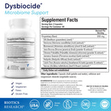 Biotics Research Dysbiocide Synergistic Botanical Blend Supports Normal Gut Health for Women & Men - Digestive Health Supplement - Supports Balanced Gut microbiome - 120 Capsules