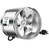 VIVOSUN 8" Metal Inline Fan 420 CFM, Exhaust Fan for Home Ventilation