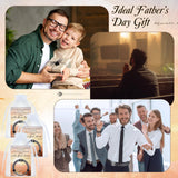 Tondiamo 20 Set Fathers Day Bracelet Gift for Church Cross Christian Adjustable Jesus Wristband Religious Blessed Dad Bible Verse Scripture Cards Organza Bag Basket Stuffers for Dad (Braided Style)