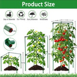 3 Pack 47x15.7x15.7Inches Square Tomato Cages for Garden,Heavy Duty Steel Tomato Trellis for Garden,Cherry Tomato Cage,Durable Tomato Plant Support for Cucumbers and Climbing Vegetables