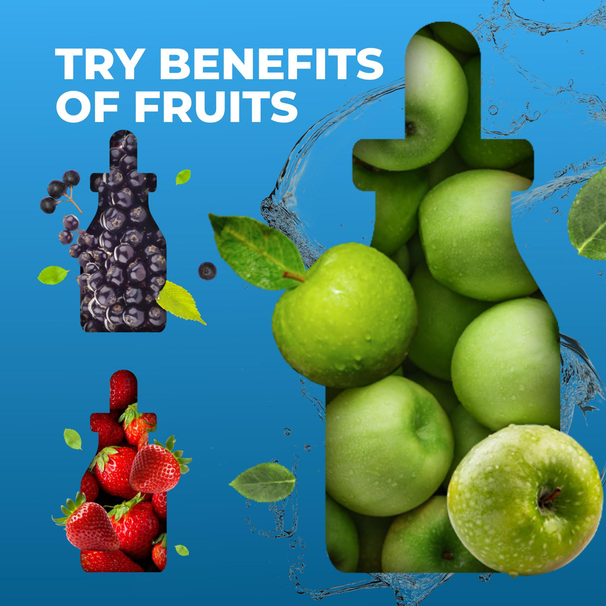 TrueSeaMoss 3000mg Irish Sea Moss Drops with Burdock Root & Bladderwrack for Digestive System & Muscle Recovery Support - 2 Fl Oz Apple NW1