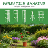 100pcs Garden Stakes Arms for Tomato Cage, 11mm, No Stake