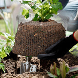 Noamus 10 Pcs Plant Root Guard Baskets, 3 Gallon Gopher Vole Proof Wire Cage, Stainless Steel Plant Wire Speed Baskets, Mesh Animal Cages Plant Baskets for Garden Berries Vegetables Protection