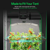 VIVOSUN Grow Tent High CFM Kit for 3.3×3.3, 4×2, 4×4, 5×5 Grow Tent