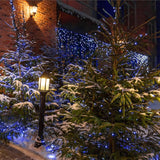 Selarlyt 2 Pack Solar Christmas Lights Outdoor, 72FT 200 LED Solar String Lights with 8 Lighting Modes, IP65 Waterproof Solar Lights Outdoor for Xmas Garden Party Tree Decor