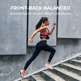 Adjustable Weighted Vest PACEARTH Ironsand Weight Vest with Six 1-Pound Adjustable Weights, 4-10 lbs Total, Big Zipper Pouch, Home Workout Weight Vest for Men and Women in Cardio and Strength Training