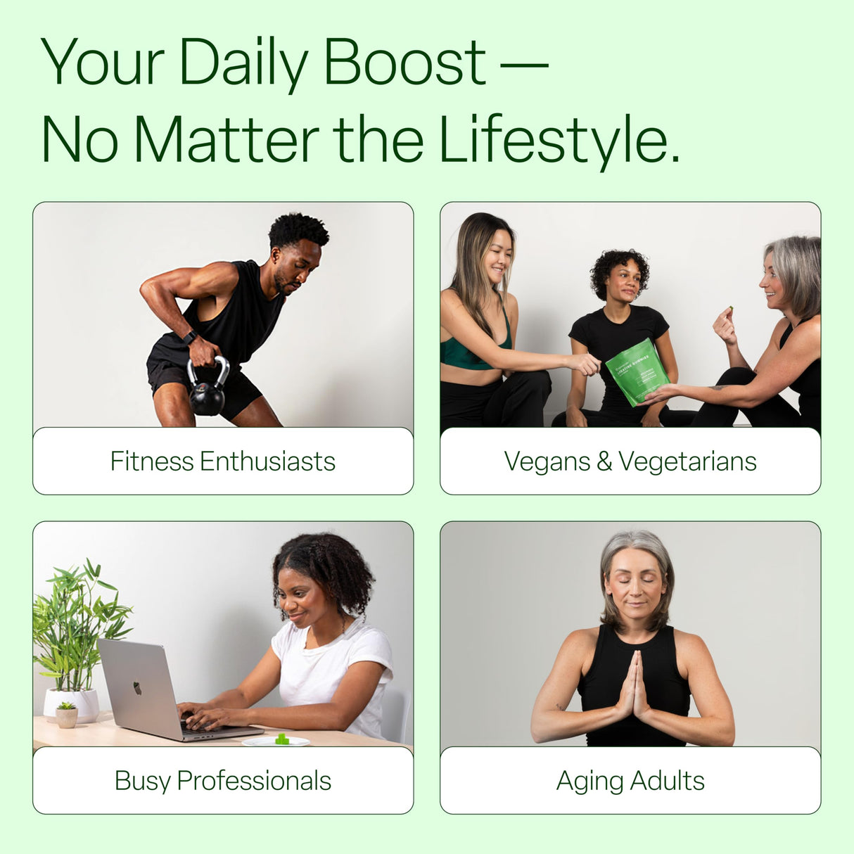 VYBRANCE LABS Creatine Monohydrate Gummies for Women & Men - 5g Creatine with Taurine & B12 for Energy, Muscle & Focus | Vegan, Sugar Free, Gluten-Free | Creatine Monohydrate | 120 ct Green Apple