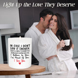 TEEZWONDER Christmas Couple Gifts for Her Wife Women Girlfriend - Vanilla Lavender Candle 10 oz - Engagement Gifts for Her, Romantic Candles for Anniversary Wedding Gift, Husband Birthday Gift for Him