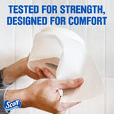 Scott ComfortPlus Toilet Paper, 48 Double Rolls, 231 Sheets per Roll, Septic-Safe, 1-Ply Toilet Tissue