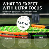 Ultra Focus Pouches (Variety Pack, 3 Cans) Caffeine Free