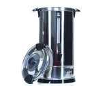 Shabbat Urn 50 Cups - Stainless Steel Hot Water Boiler & Warmer - Customize Temperature Control Commercial & Home Urns Great for Catering Buffets Parties Weddings Holiday Jewish Dinners