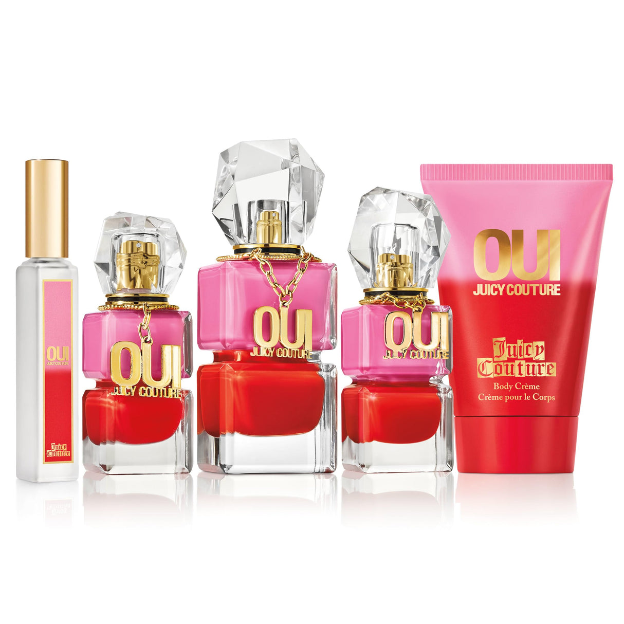 Juicy Couture Oui Eau De Parfum, Women's Perfume with Notes of Watermelon, Jasmine & Techno Woods - Fruity & Floral Perfume for Women, EDP Spray, 3.4 fl oz