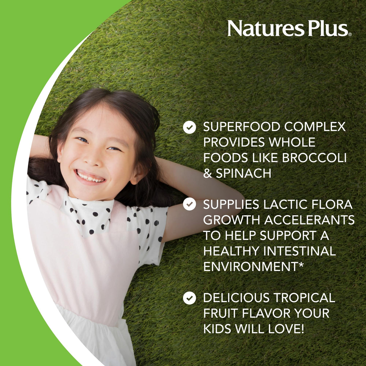 Nature's Plus Ape Kidgreenz Chewable Tablets, 90 Count