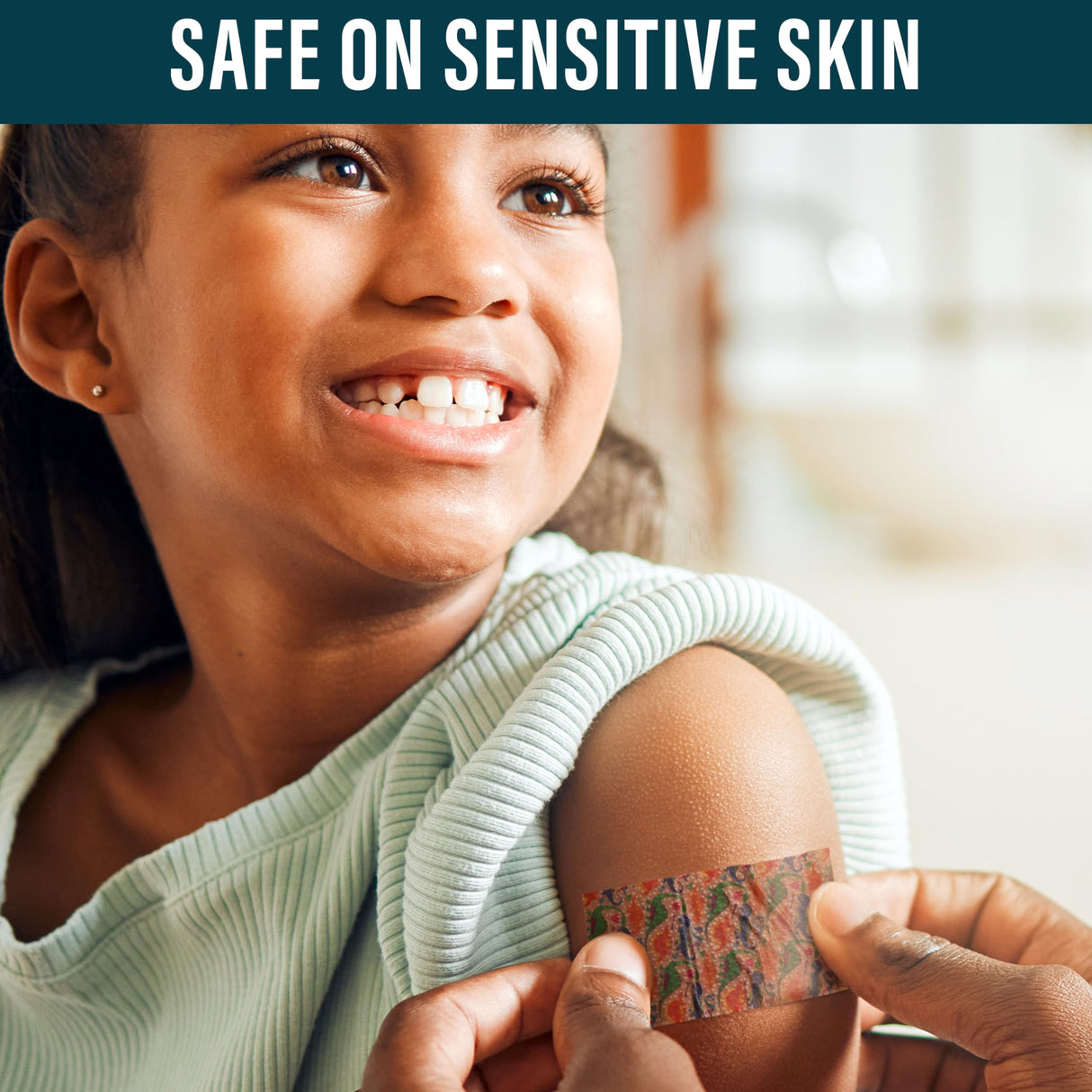 NUVADERMIS Silicone Scar Tape for Kids - Scar Tape for Surgical Scars - 120" x 1.5" Roll - Reusable Medical Grade Silicone Scar Tape for Children - 1 Pack - Dinosaurs