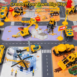 Advent Calendar 2026 for Kids, 24 Days Christmas Countdown Calendar with Alloys Truck Construction Christmas Gift for Kids Boys Girls Children