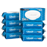 Cottonelle Fresh Feel Flushable Wet Wipes, Adult Wet Wipes, 8 Flip-Top Packs, 42 Wipes Per Pack (336 Total Wipes), Packaging May Vary