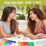 Friendship Bracelet Kit, 14,000pcs 48 Colors Clay Beads for Jewelry Making