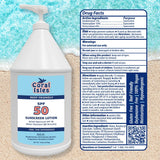 Rocky Mountain Sunscreen SPF 50 Gallon Lotion | Broad Spectrum UVA/UVB Protection | Hawaii 104 Reef Act Compliant (Oxybenzone & Octinoxate Free) | Water Resistant 80 Min. | Fragrance Free | 128 Fl Oz