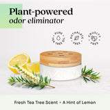 Azuna Air Freshener and Odor Eliminator for Strong Odor Gel 12oz Refill Pouch with Tea Tree Oil | Plant-Based & Long Lasting | Pet, Smoke, Home and Bathroom | Natural Scent | Last 60-90 Days
