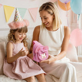 QLOVEA 2 3 4 5 6 Year Old Girl Birthday Gift for Girls Sling Bag, Pink A