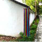 Satin Ribbon Windsock Streamer, Outdoor Decorations for Your Patio, Garden, Yard, Dock and Camper, 49-Inch, WS-49K-01