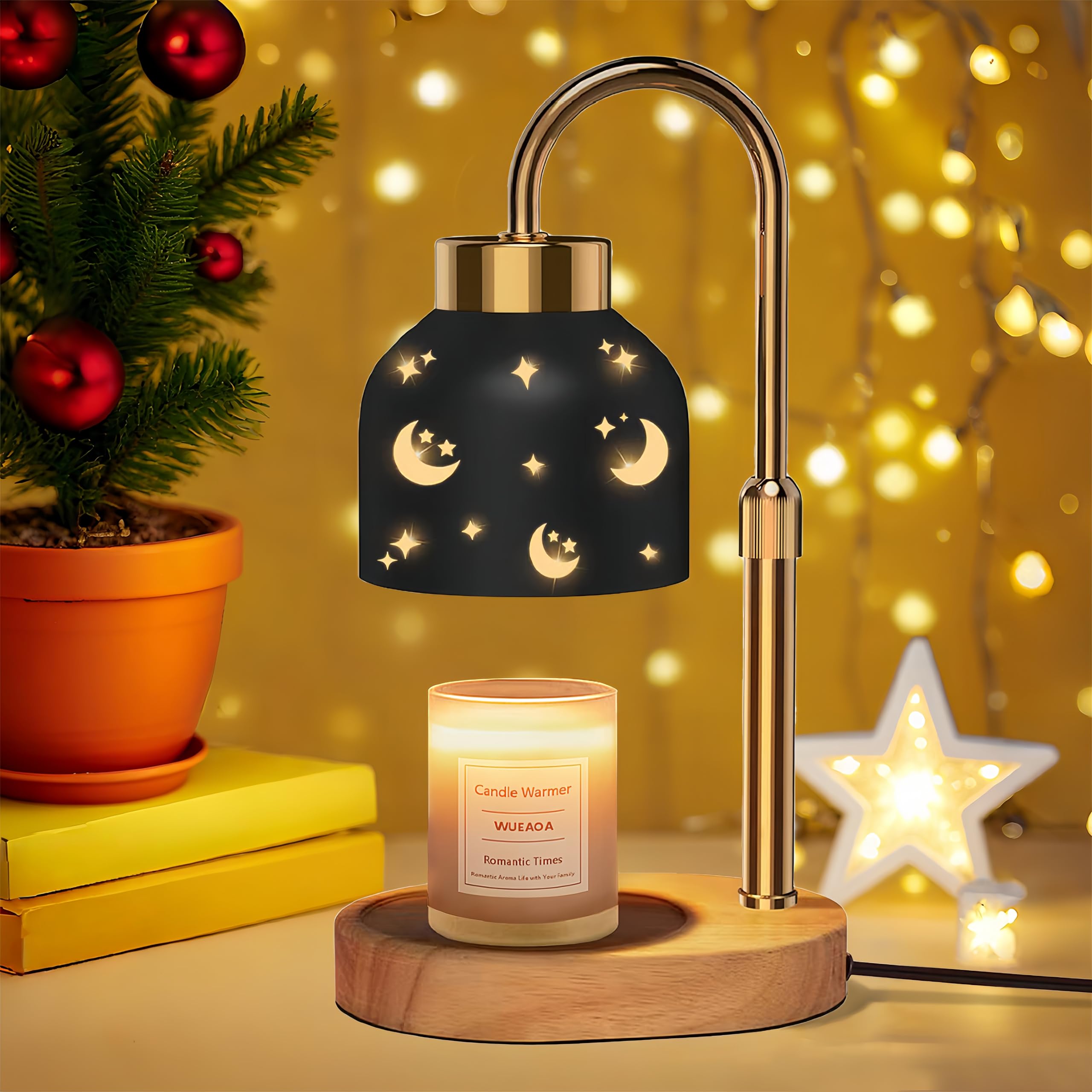WUEAOA Candle Warmer Lamp with Timer