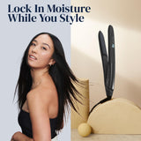 Bio Ionic 10X Styling Iron, 1" Hair Straightener with Moisturizing Heat Technology, Flat Iron for 10-Minute Styling, Hair Straightener and Curler