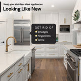 Thirteen Chefs Mineral Oil - 64oz Food Grade Conditioner for Wood Cutting Board, Countertop & Butcher Block, Lubricant for Knife or Meat Grinder - Safe USP Finish on Marble, Soapstone