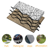 Sunnyglade 2" Thick Ground Grid 13.6 x 4 FT, Gravel Retainer 1880 lb/sq ft