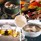 Empty Tea Bags - 300 Pcs Disposable Drawstring Unbleached Filter Bags for Loose Leaf Tea and Coffee (3.54 x 2.75 inch)