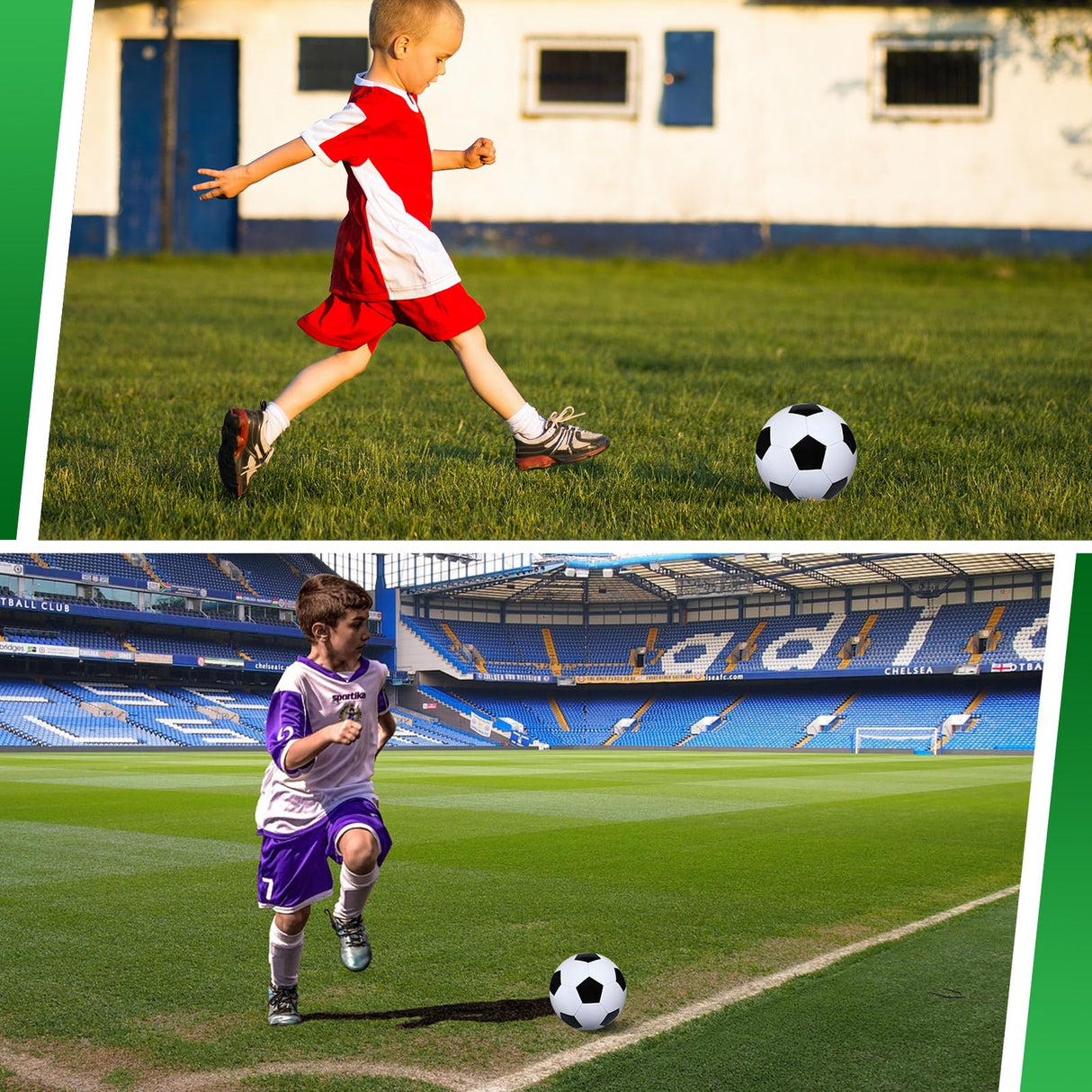 Leyndo 24 Pcs Christmas Operation Gifts Include Deflated Size 5 Soccer Balls with Pumps in Bulk with Needles for Adults Christmas Charity Training Practice Game Play Gifts (Black)