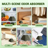 Refrigerator Deodorizer, Activated Carbon Odor Absorber, Fridge, 10 Packs
