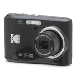 KODAK PIXPRO FZ45 16MP Compact Digital Camera, 4X Optical Zoom, AA, Black