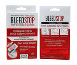 BleedStop™ First Aid Powder for Blood Clotting, Trauma Kit, Blood Thinner Patients, Camping Safety, and Survival Equipment for Moderate to Severe Bleeding Wounds or Nosebleeds - 4 (20g) Pouches