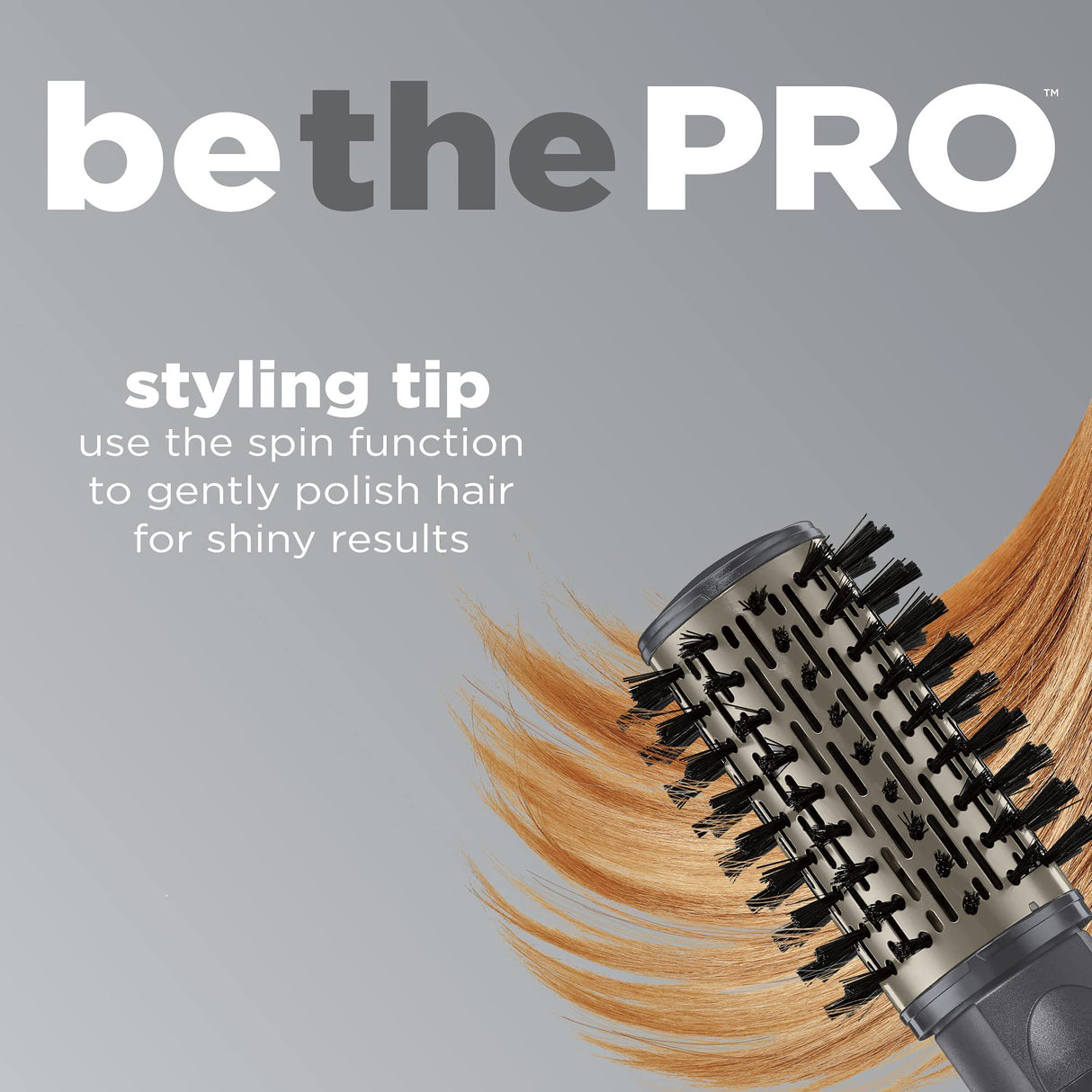 INFINITIPRO BY CONAIR Hot Air Styling Brush Set with 2-Inch and 1.5-Inch Bristles