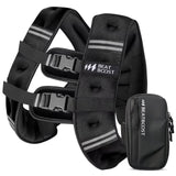 Weighted Vest for Women Men BeatBoost 20 lb Weight Vest with Ironsand for Walking Strength Training Running Workout Black