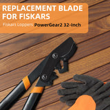 2 PCS Steel Blade for Fiskars Replacement 32" PowerGear 2